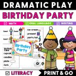 Birthday Party Dramatic Play cover 25