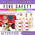 Fire Safety Literacy Activities
