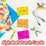 Alphabet Fine Motor Punch Cards