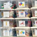 Art and Craft Supply Storage in Preschool