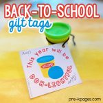 a small can of play doh with a welcome tag