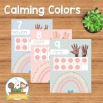 Boho Number Posters