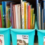 Book Bin Labels for Kindergarten