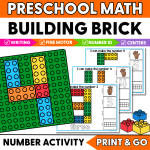 Building Bricks Number Mats