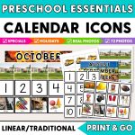 Calendar-Icons-Linear