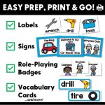 Car Repair Shop Dramatic Play 2