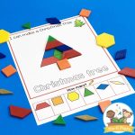 Christmas Tree Pattern Block Mat