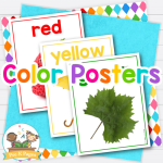 Color Posters for Preschool