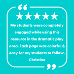 Baby Nursery Dramatic Play Testimonial