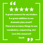 green background with 5 stars at top