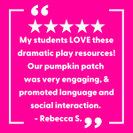 Pumpkin Patch Dramatic Play Testimonial R