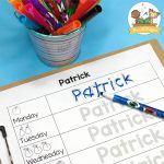 Daily Sign In Sheets for Preschool