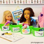 Dramatic Play Hair Salon Labels