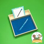 Earth Day Writing Tray