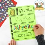 Editable Name Mats for Preschool Kids