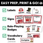 Fire Station Dramatic Play whats inside 2