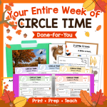 Fall Circle Time Lesson Plans 2