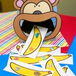 Feed the Monkey Rhyming Game
