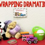 Gift Wrapping Holiday Dramatic Play Center