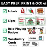 Gingerbread Bakery Dramatic Play 2-25