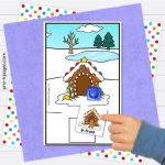 Gingerbread Prepositions Activity for Preschool