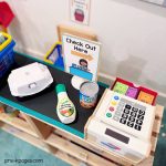 Grocery Store Dramatic Play Checkout