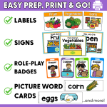 Grocery Store Dramatic Play Preview-1