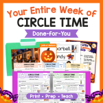 Halloween Circle Time Lesson Plans -2