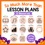 Halloween Circle Time Lesson Plans -3