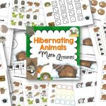 Hibernation Theme Math Activities for Preschool and Pre-K