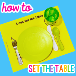 How to Set the Table Placemat