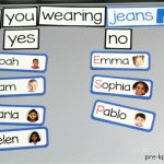 How to do a question of the day in pre-k