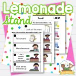 Lemonade Stand Dramatic Play Theme