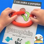 Making a Pumpkin with Playdough