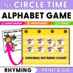 Monkey ABC Circle Time Game cover