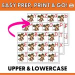 Monkey Alphabet Circle Time Game