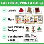 Pizza Parlor Dramatic Play L3 PKP