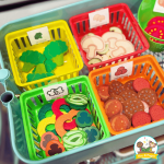 felt pretend pizza toppings