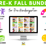 Benefits of the pre-k fall activities bundle