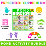 Preschool Curriculum Pond Theme 2