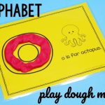 Printable Alphabet Play Dough Mats for Preschool