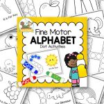 Printable Fine Motor ABC Activities for Preschool