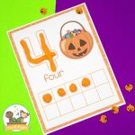 Printable Halloween Play Dough Mats