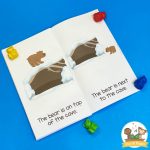 Printable Position Words Book for Pre-K