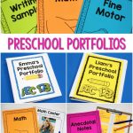 Printable Preschool Portfolio Ideas