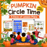 Pumpkin Circle Time Lesson Planscover