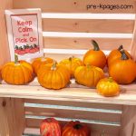 Pumpkin Patch Dramatic Play Picking Sign