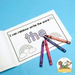 Rainbow Write Sight Words