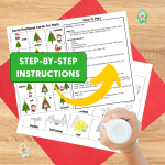 Santa Prepositions Recording Sheet and Instructions