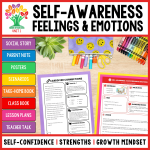 Self-Awareness SEL Lessons Pre-K SEL Curriculum Unit 1